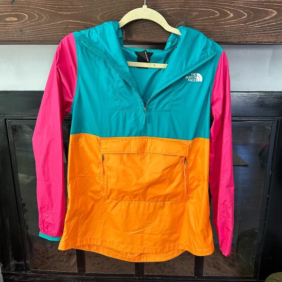 North Face Color Block Anorak - Picture 1 of 1